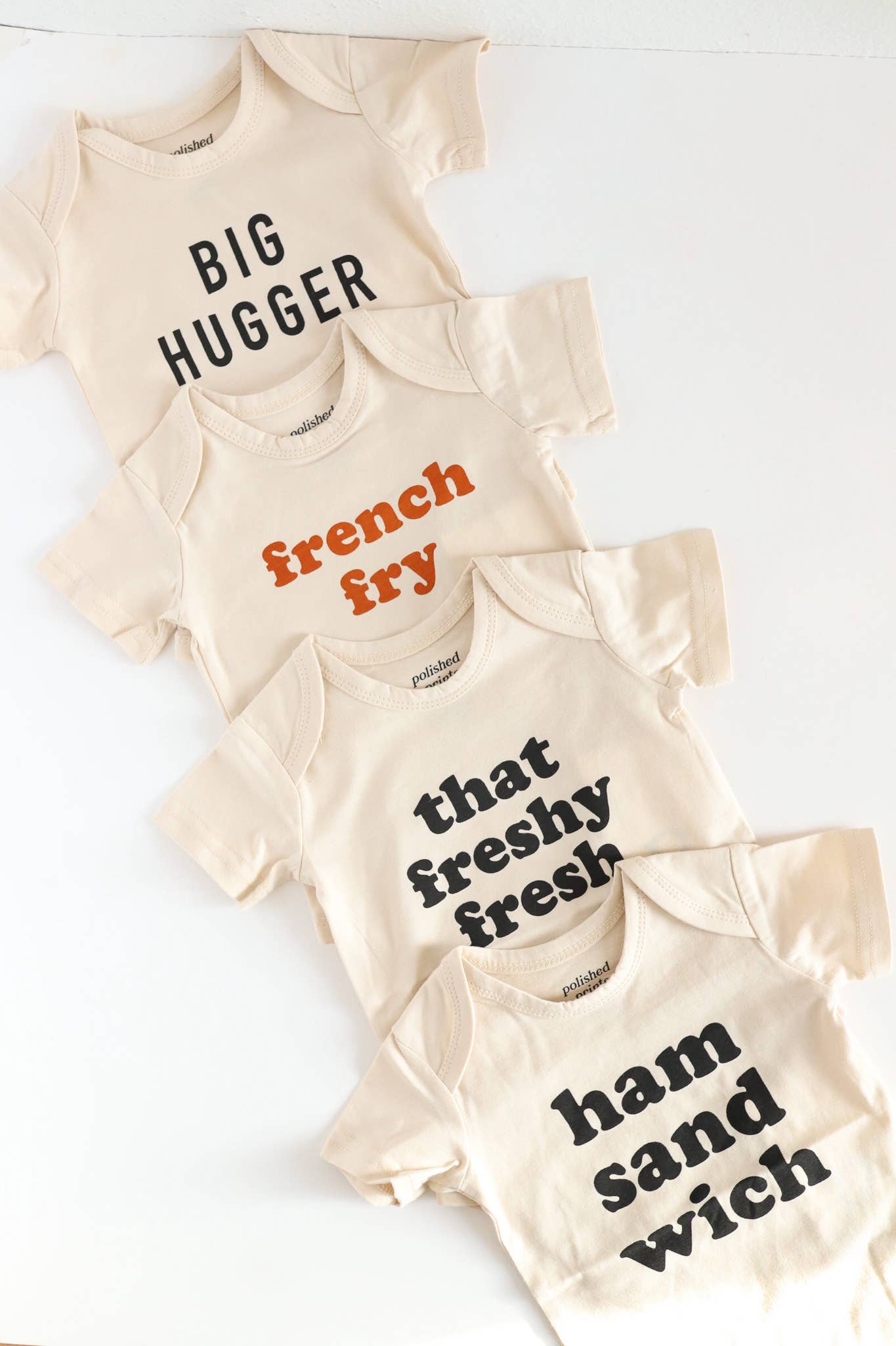 Ham Sandwich, Organic Cotton New Baby Clothes, One-Piece,