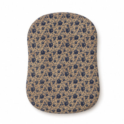Blue Brown Rose Baby Lounger Cover