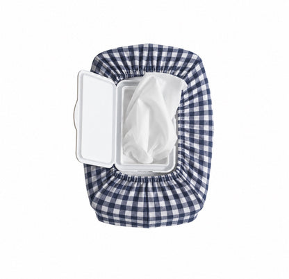 Gingham Wet Wipe Cover