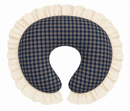 Ivory Eyelet Ruffle Original Nursing Pillow Cover