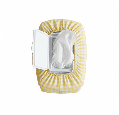 Gingham Wet Wipe Cover