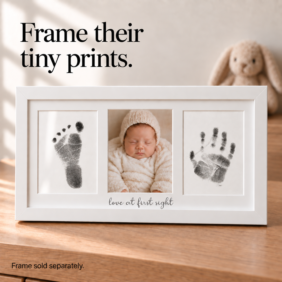 Mess-Free Baby Handprint &amp; Footprint Keepsake Kit