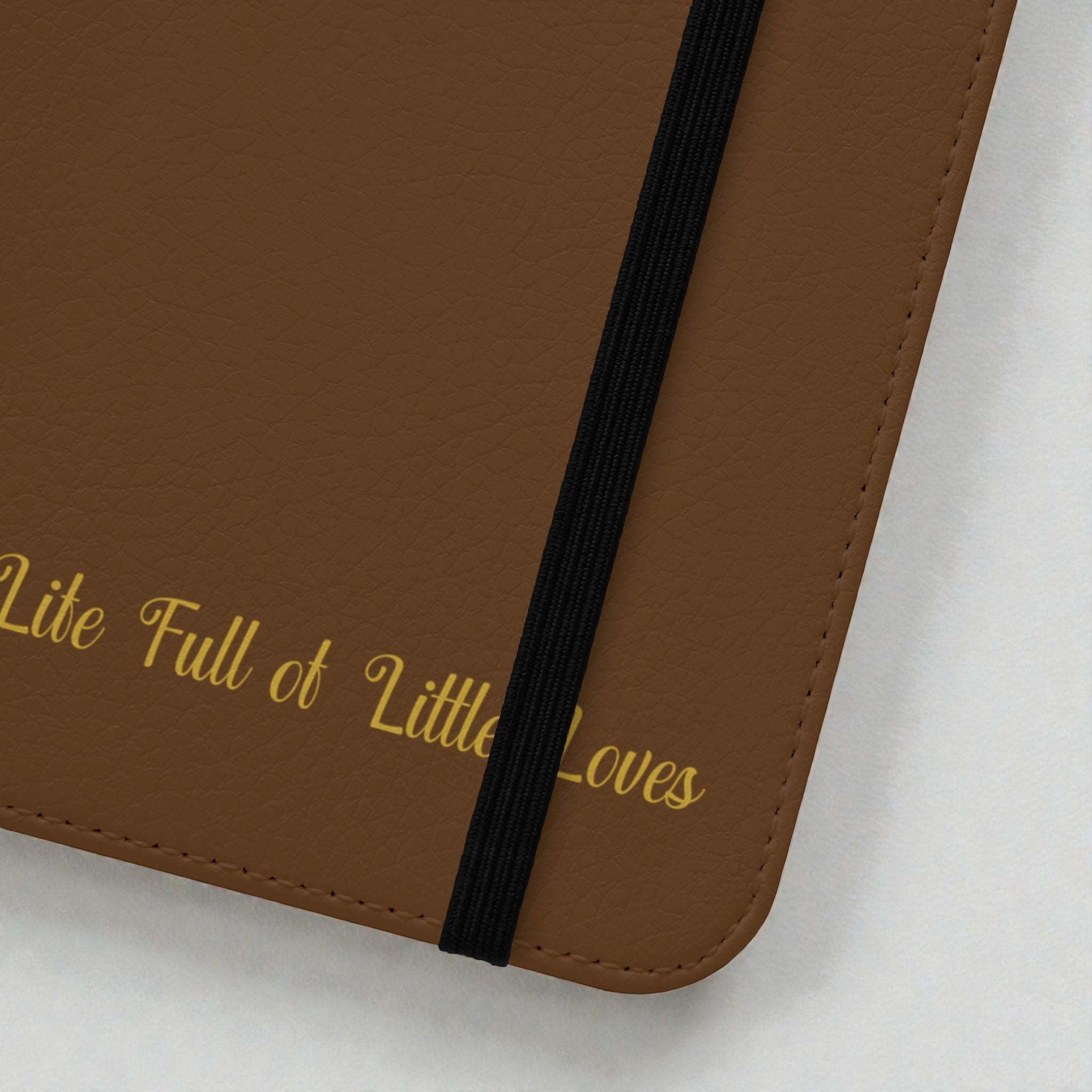 Motherhood Chronicles Faux-Leather Book Phone Case