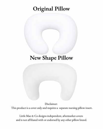 Lagoon Wipeable Nursing Pillow Cover