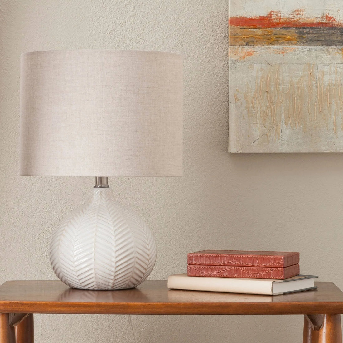 Nursery Lamp - Textured Ceramic