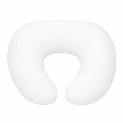 White Ruffle Nursing Pillow Cover