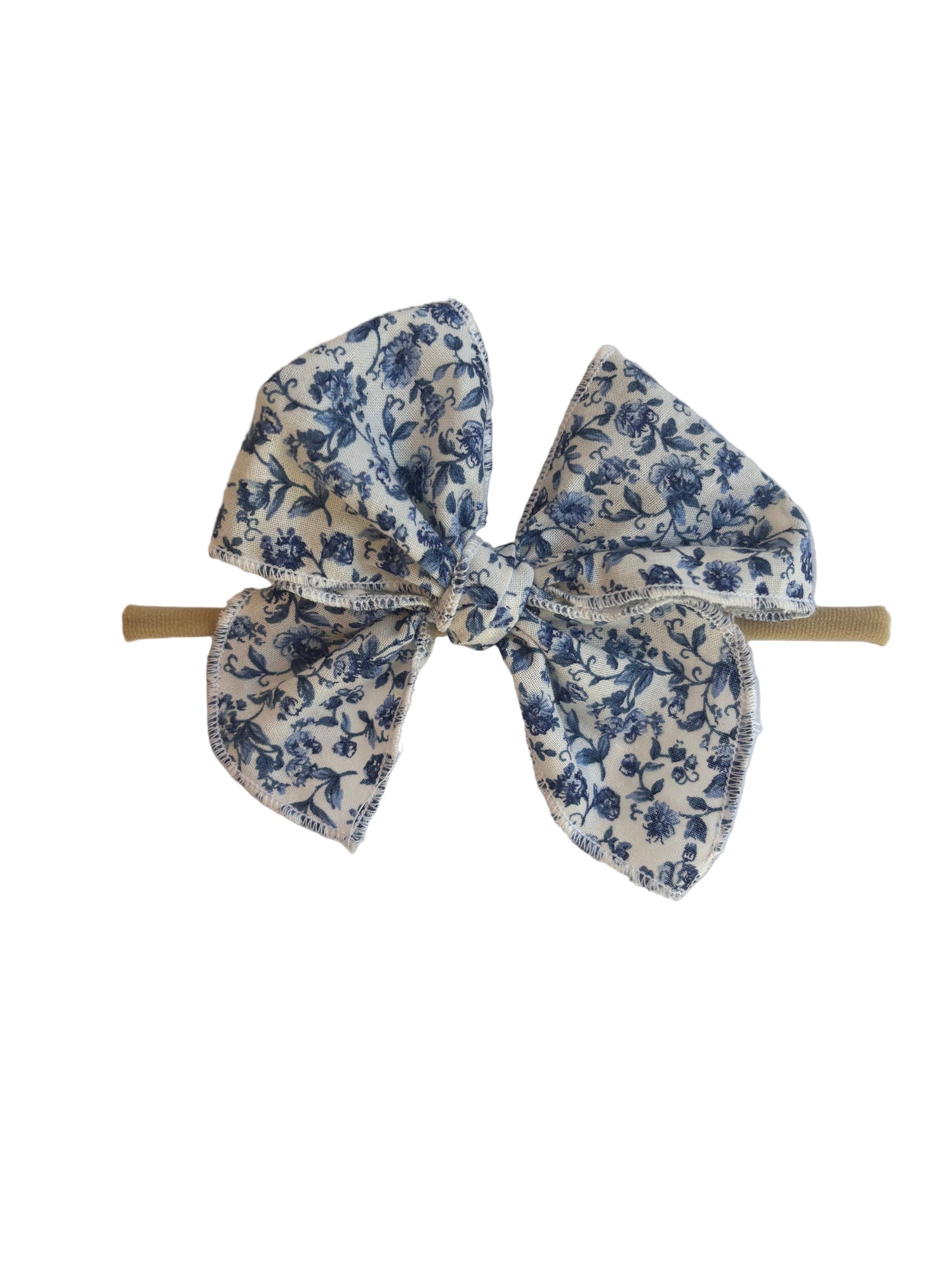 Sailor Bow Baby Girl Nylon Headband Bow Clips