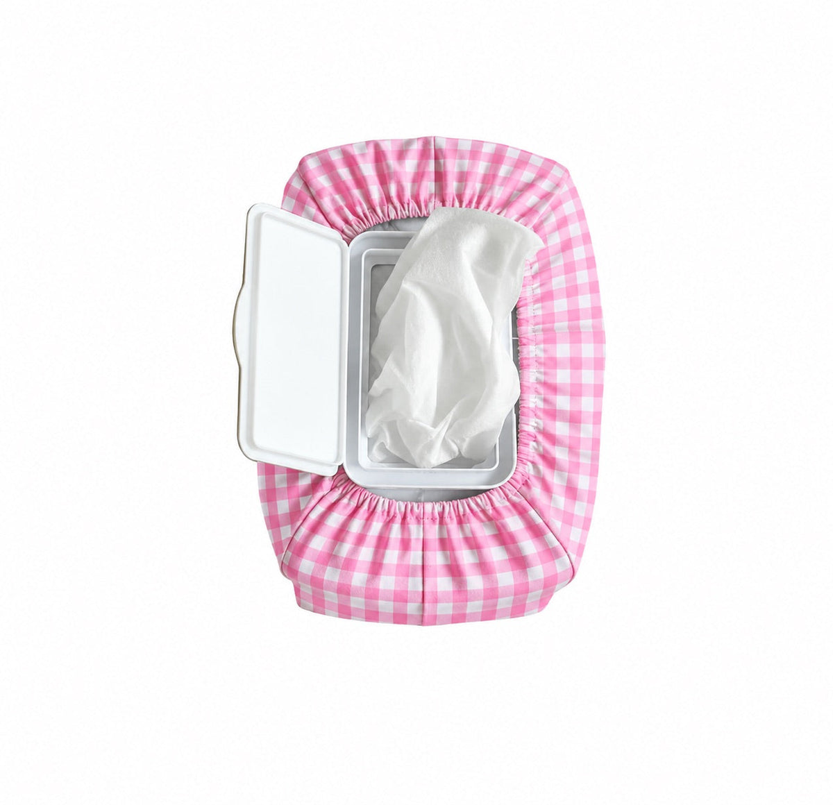 Gingham Wet Wipe Cover