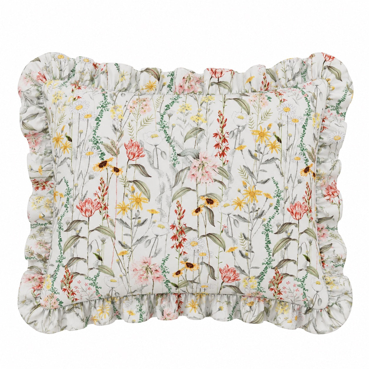 Standard Ruffle Pillow Case Cover
