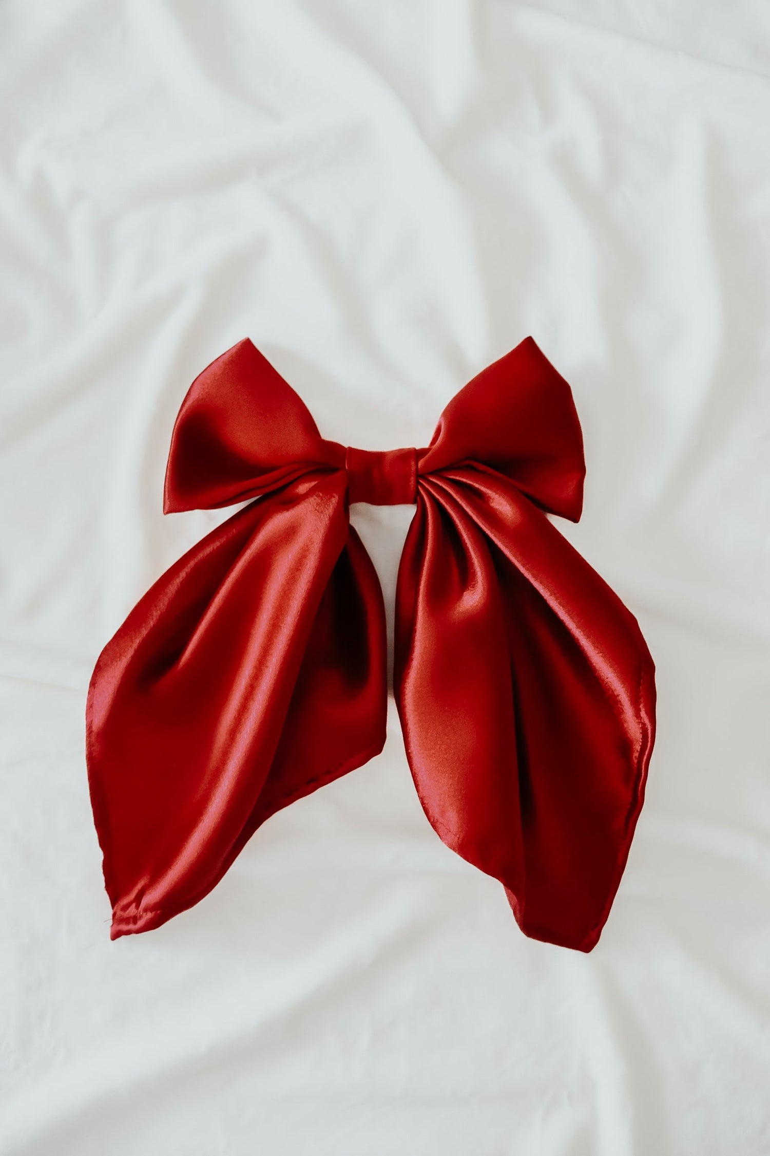 Berry Holiday Large Bow Clip
