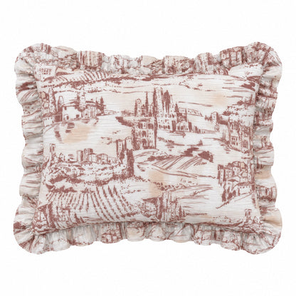 Standard Ruffle Pillow Case Cover