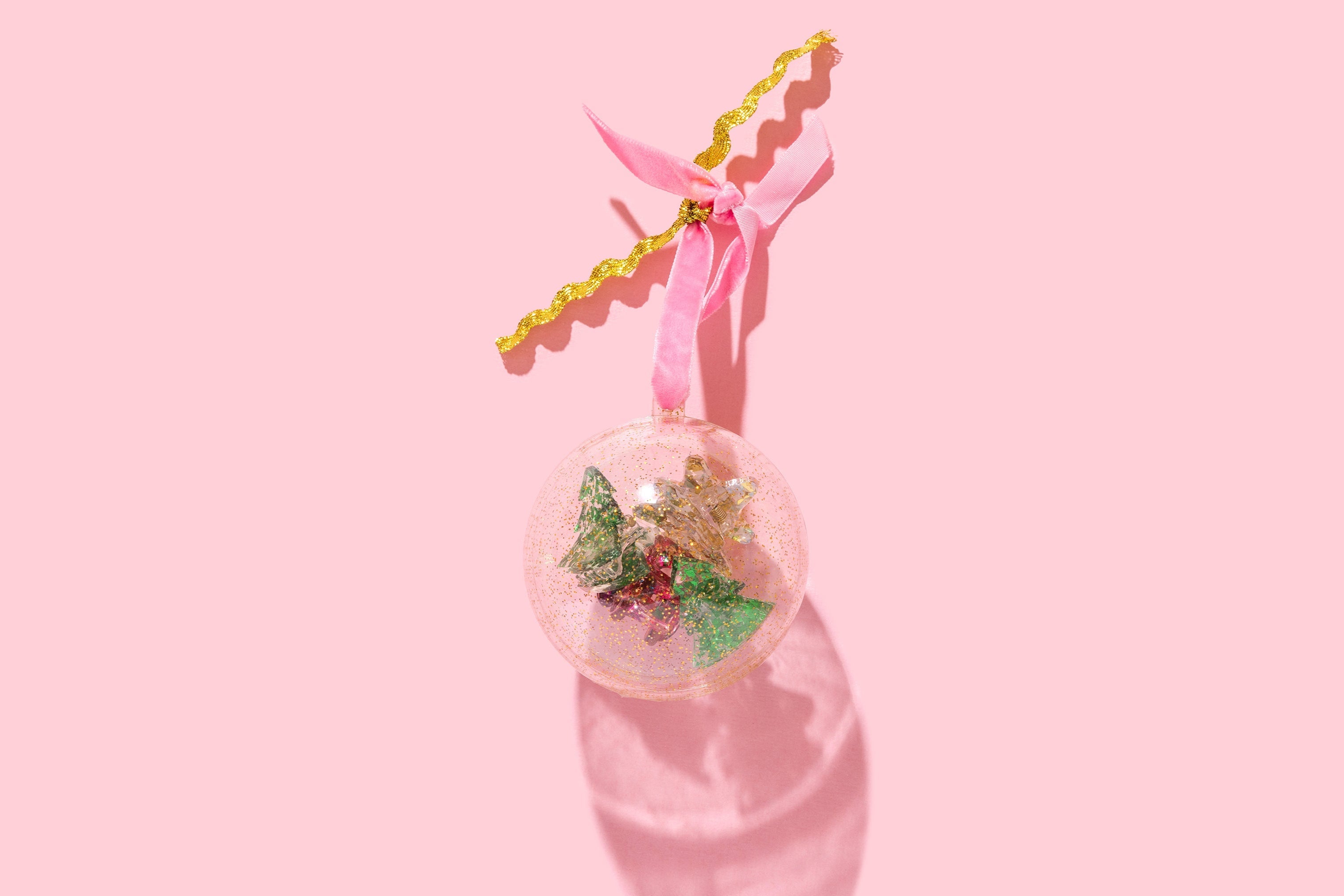 For Fun - Christmas Ornament Claw Clips