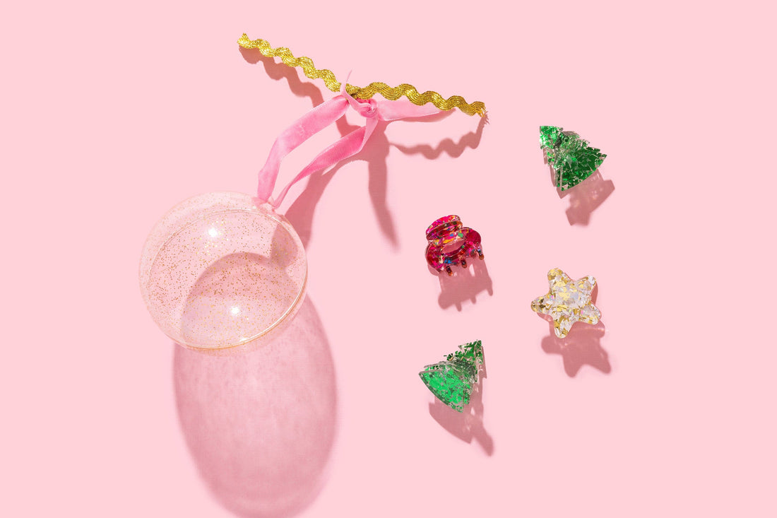 For Fun - Christmas Ornament Claw Clips