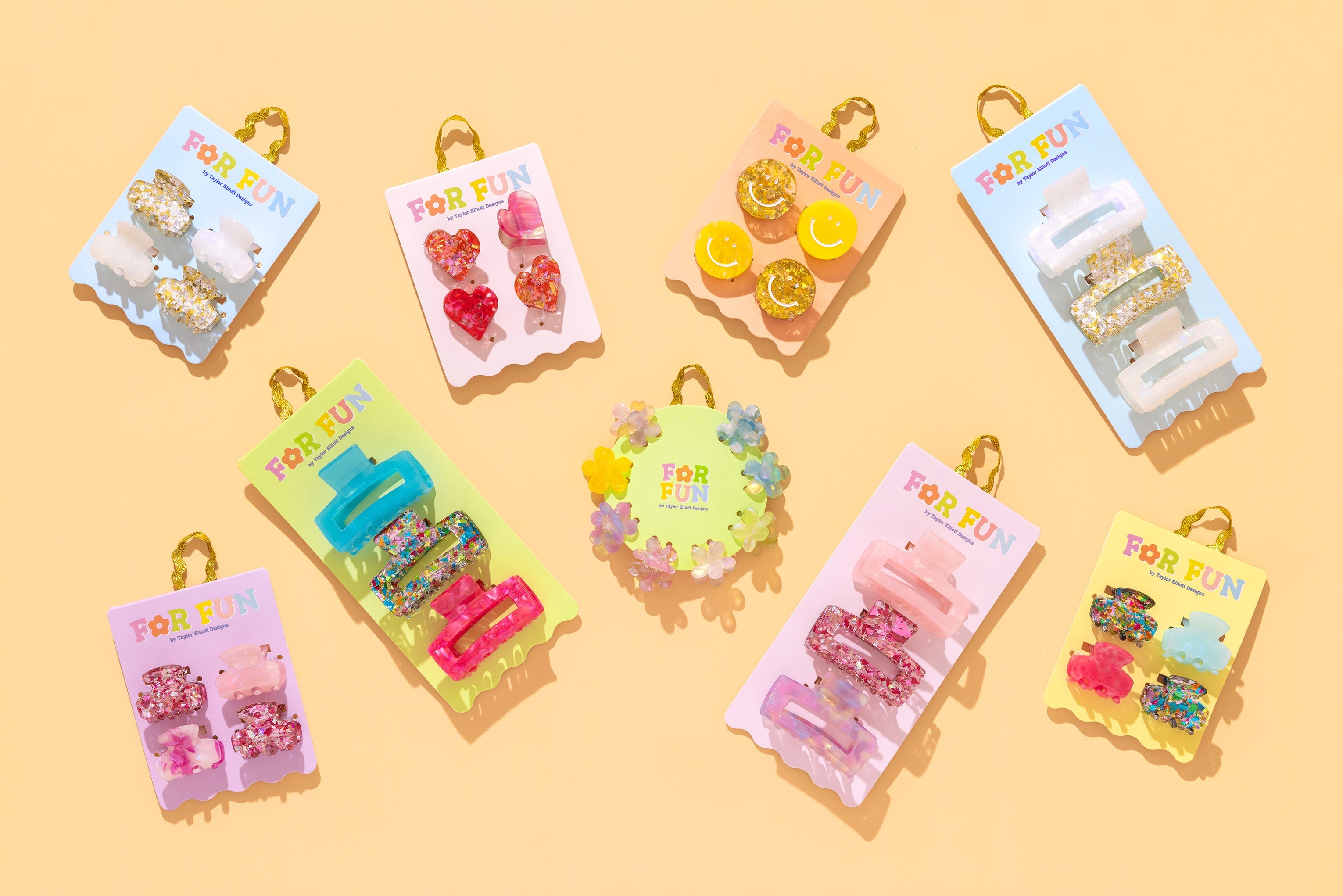 For Fun - Flower Clip Set