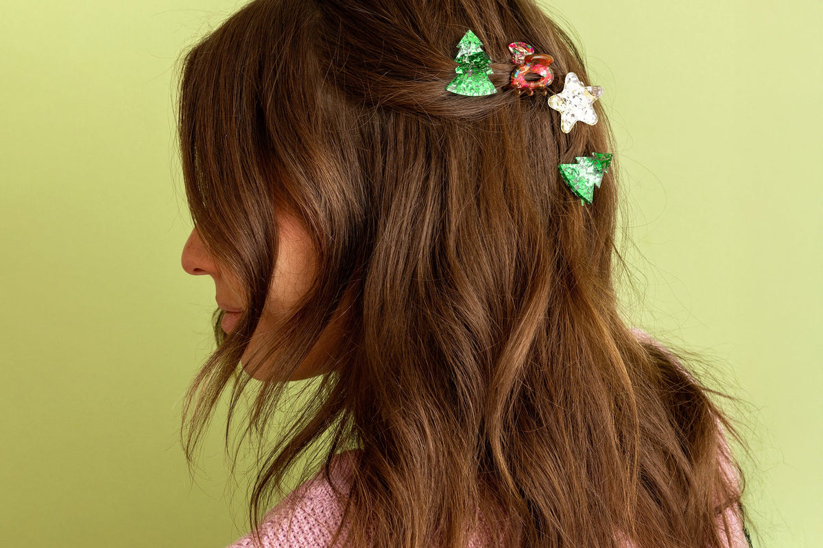 For Fun - Christmas Ornament Claw Clips