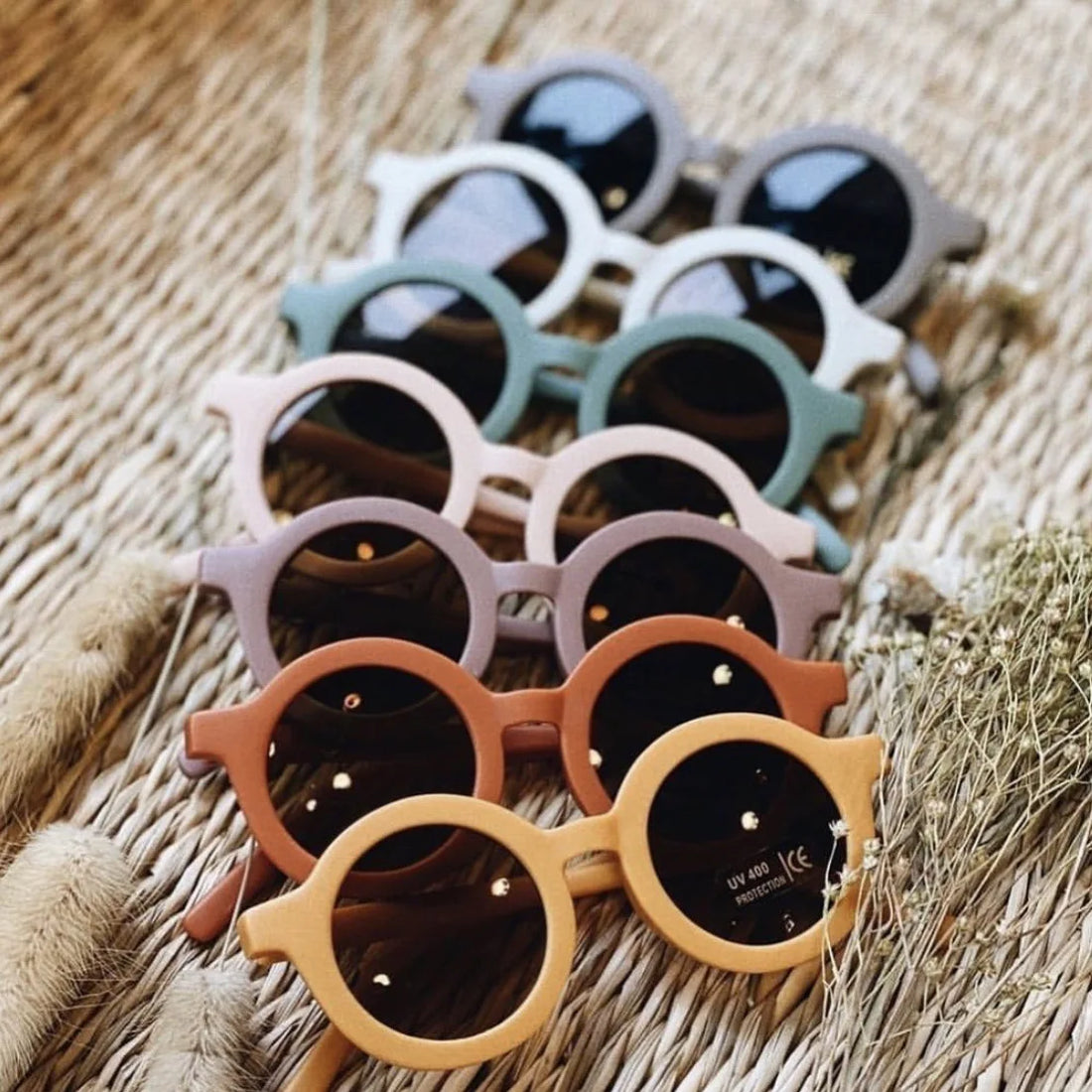 Cute Kids Matte Retro Sunglasses - 1-8T Kids - Gathering Littles