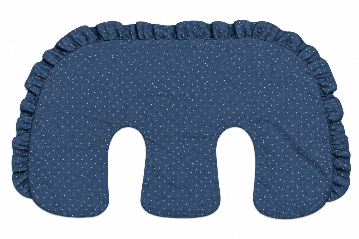 Ruffle Twins Nursing Pillow Cover