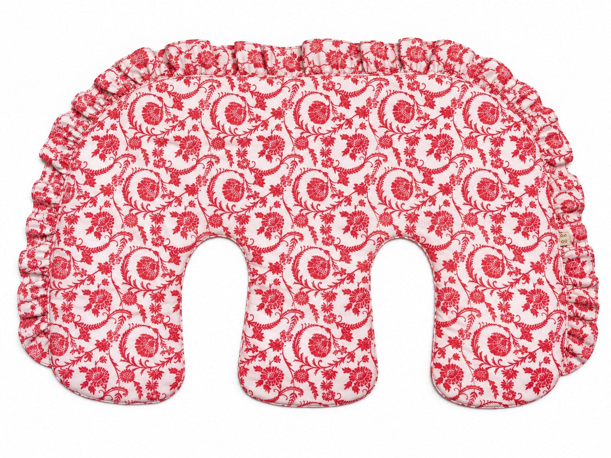 Ruffle Twins Nursing Pillow Cover