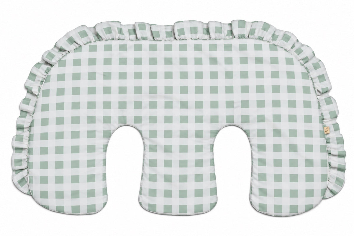 Ruffle Twins Nursing Pillow Cover
