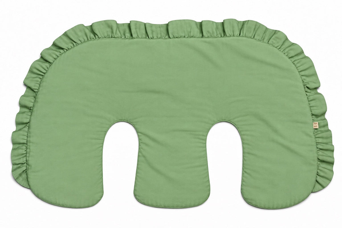 Ruffle Twins Nursing Pillow Cover