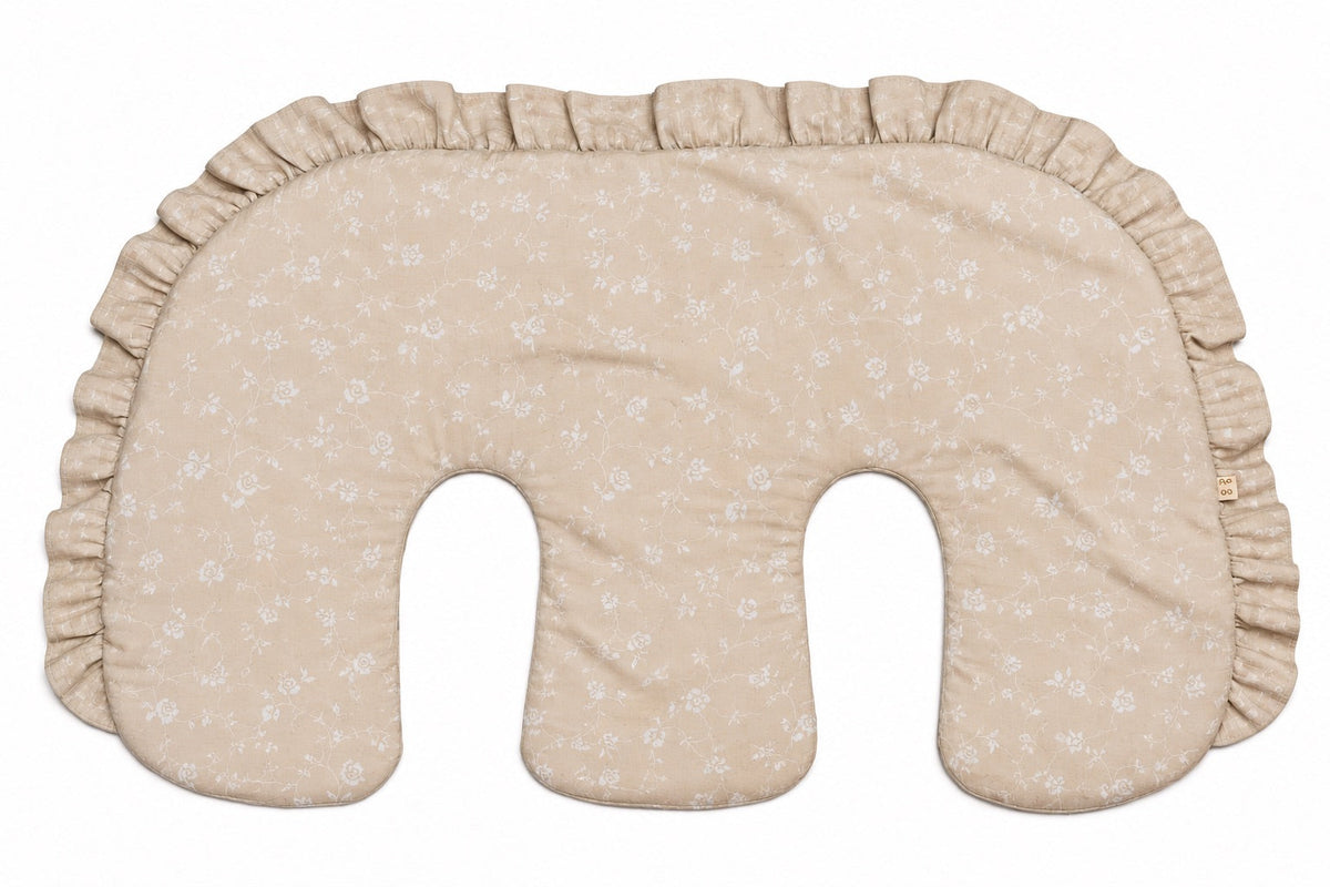 Ruffle Twins Nursing Pillow Cover