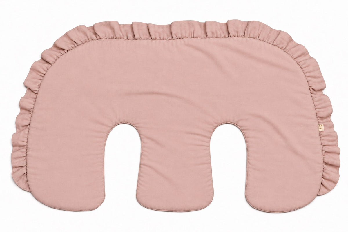 Ruffle Twins Nursing Pillow Cover