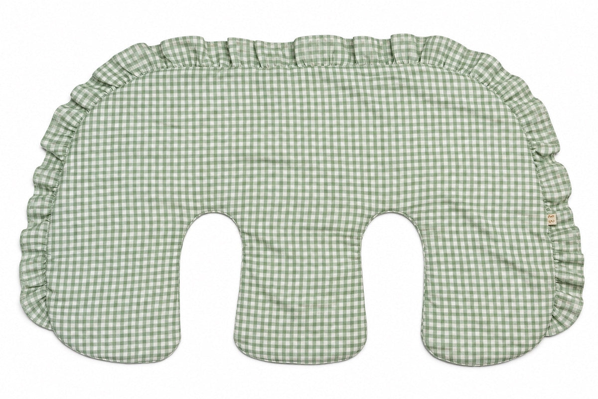 Ruffle Twins Nursing Pillow Cover