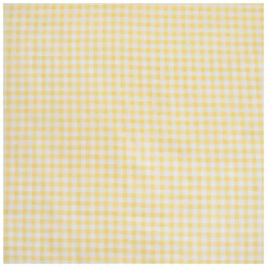 Yellow Gingham Ruffle Nursing Pillow Cover