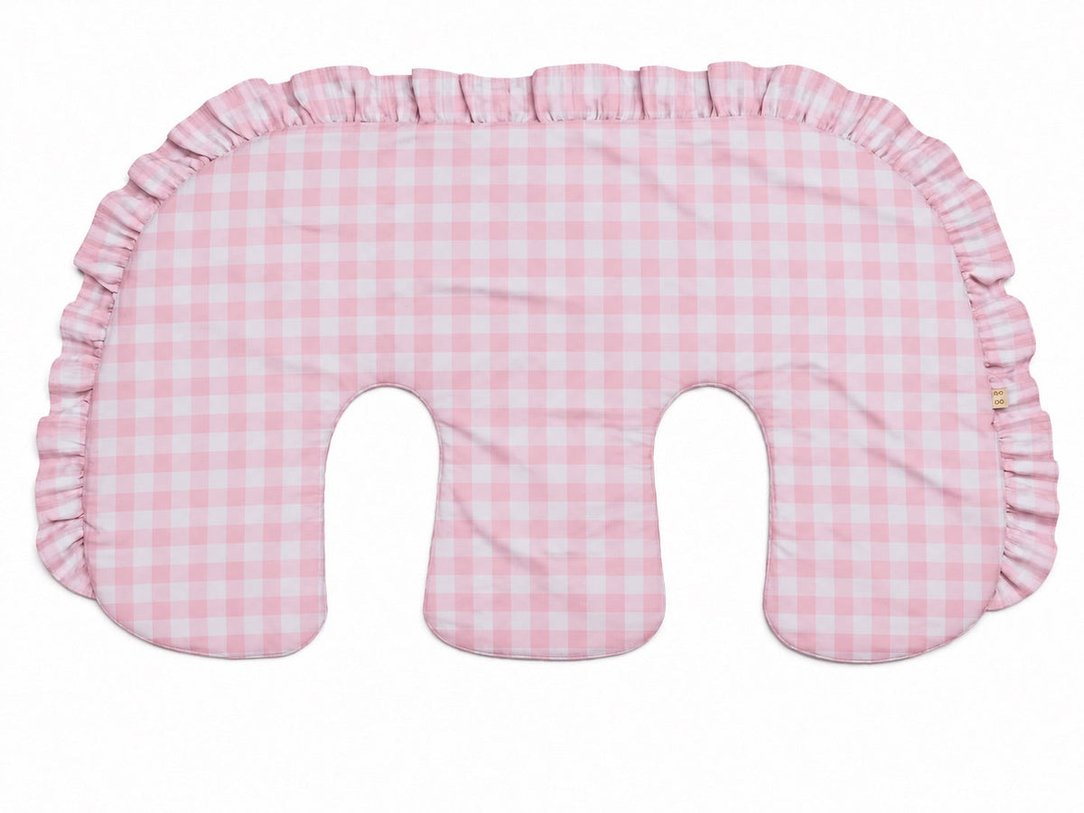 Ruffle Twins Nursing Pillow Cover