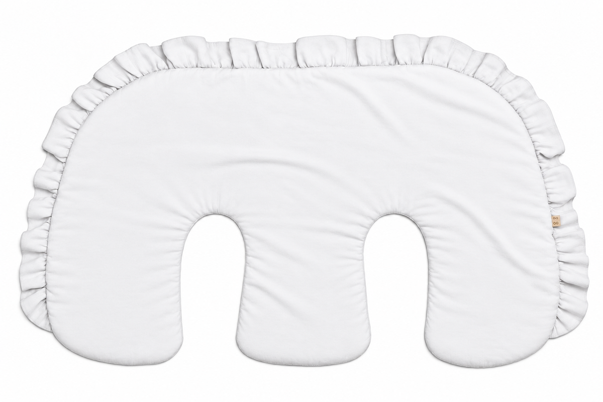 Ruffle Twins Nursing Pillow Cover