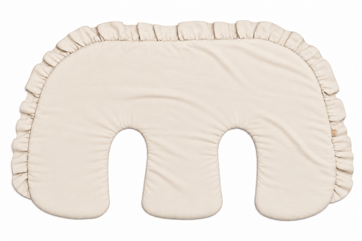 Ruffle Twins Nursing Pillow Cover
