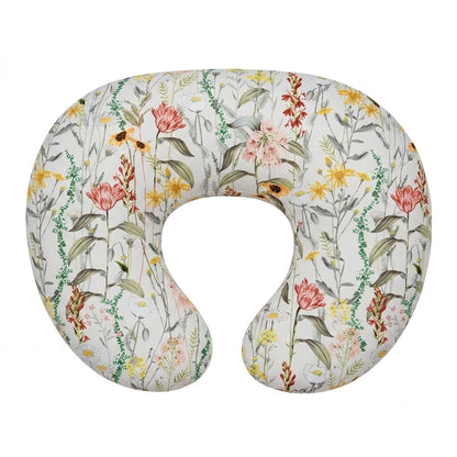 Wild Floral Ruffle Nursing Pillow Cover