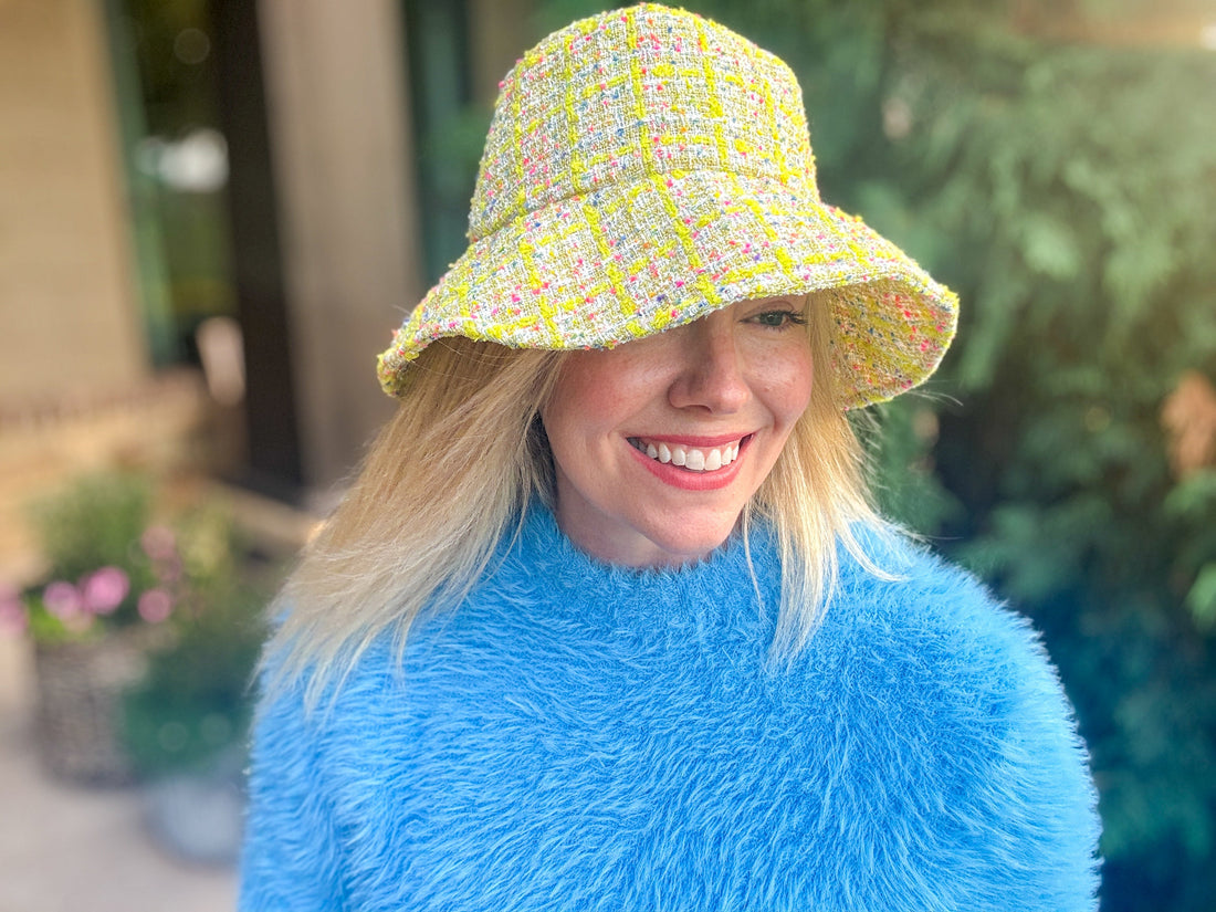 Kali Tweed Bucket Hat