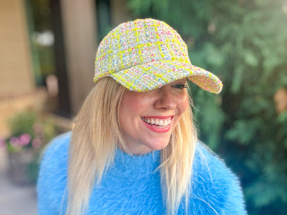 Tweed Baseball Hats (8 Colors)