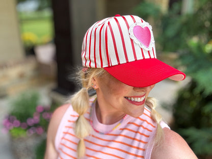 Heart Baseball Hat