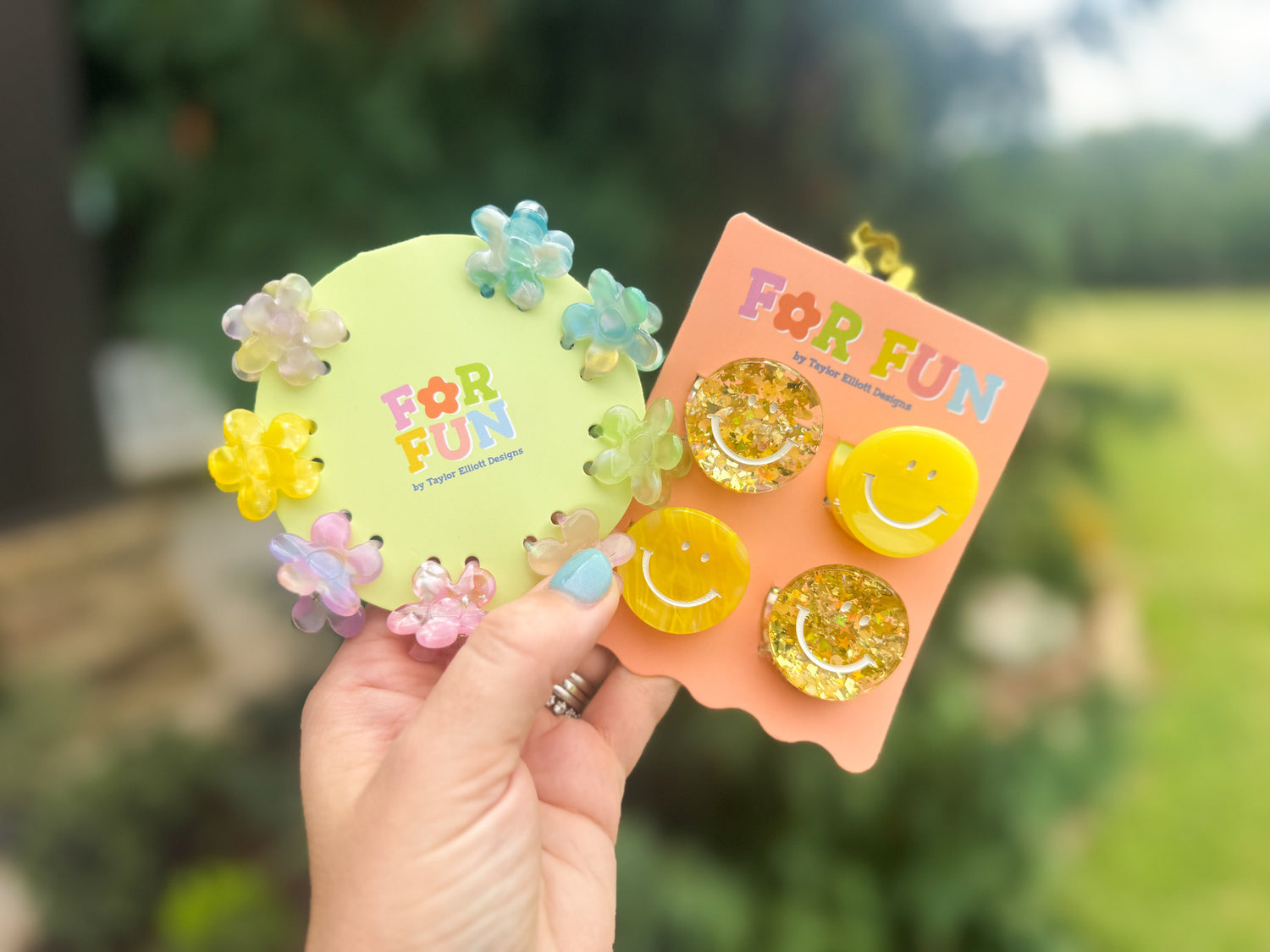 For Fun - Flower Clip Set