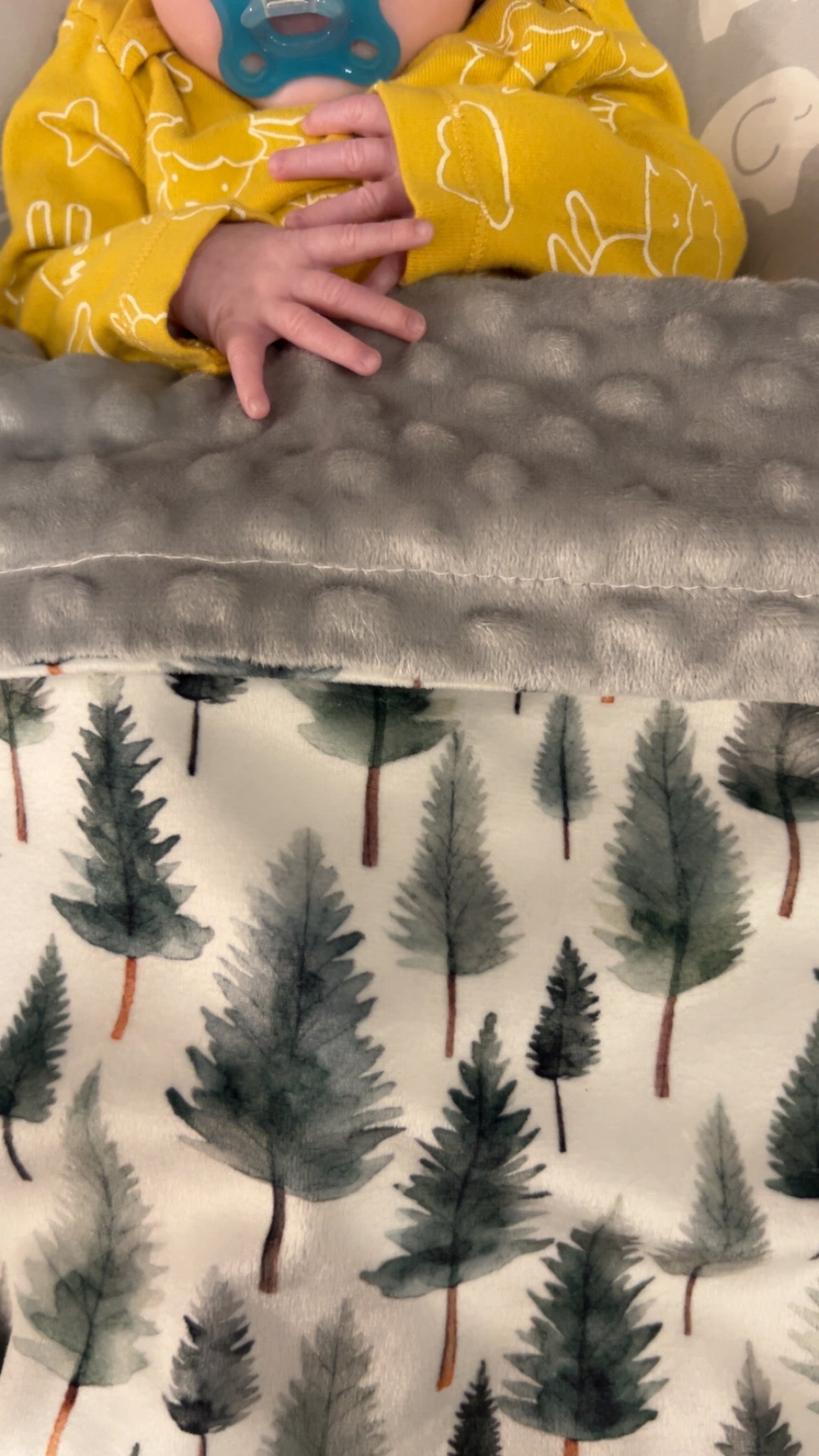 Woodland Whispers Minky Blanket