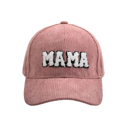 Mommy and Me Matching Corduroy Baseball Cap – Matching Hats for Mom and Child, Adjustable Corduroy Hat