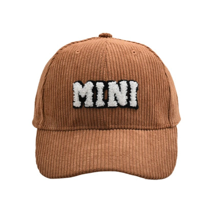 Mommy and Me Matching Corduroy Baseball Cap – Matching Hats for Mom and Child, Adjustable Corduroy Hat