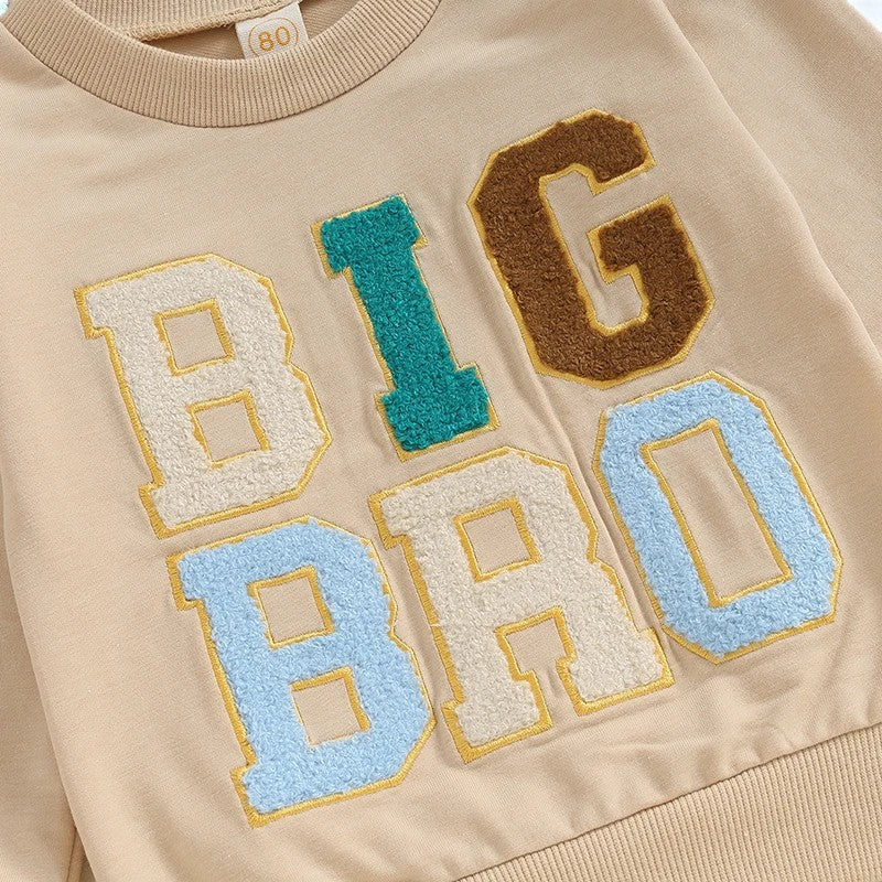 Toddler Baby Big Brother Sweatshirt - Gathering Littles