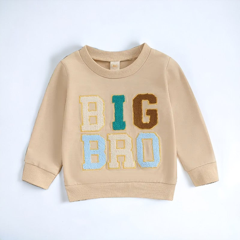 Toddler Baby Big Brother Sweatshirt - Gathering Littles