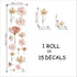 Funlife® Boho Flower Decals DIY Cartoon Childre&