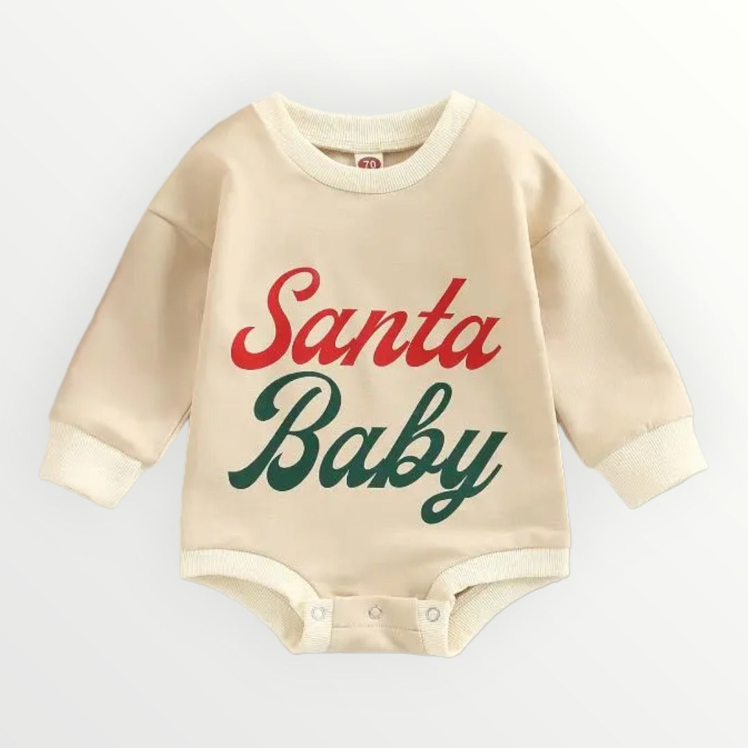 Santa Baby Onesie Bubble Romper - Gathering Littles