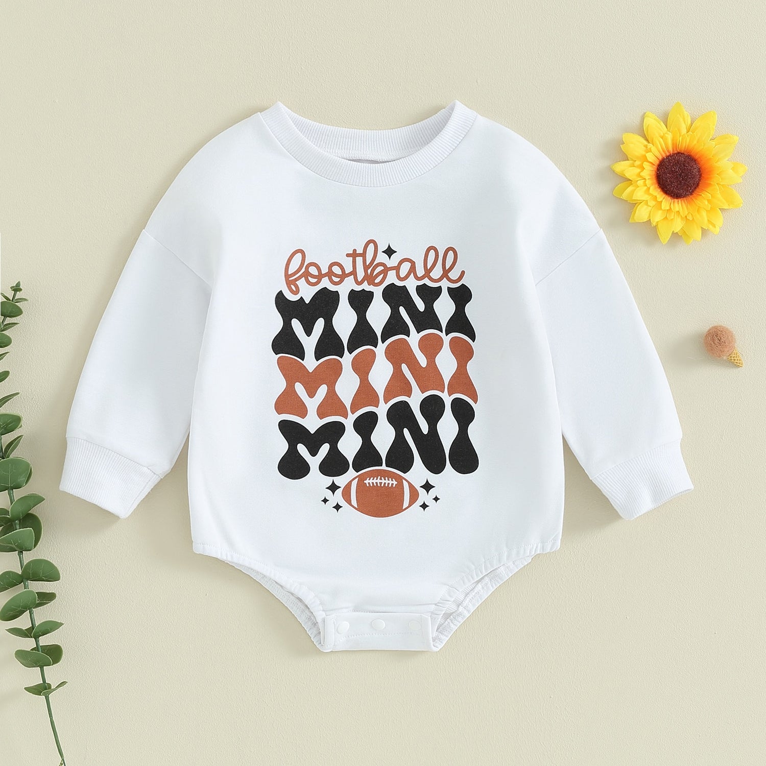 Infant Baby Game Sweatshirt Jumpsuit Cartoon Letter Print Long Sleeve Cotton Bodysuits Romper Toddler Baby Boys Clothes Tops - Gathering Littles