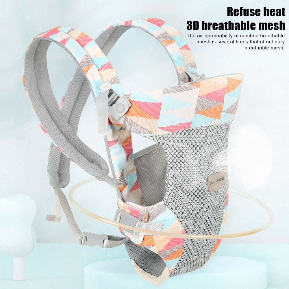 Infant Baby Holder Carrier Bag 360 Ergonomic Breathable for Daddy Saddle Mother Kids Cool Carriage Hands Free Newborns Products - Gathering Littles