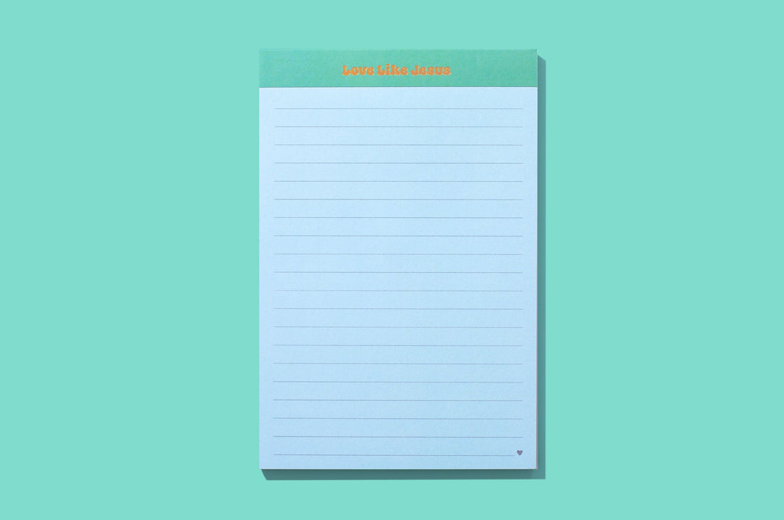 Love Like Jesus List Pad