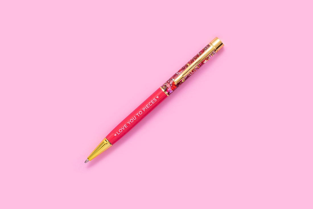 Love You Confetti Pen
