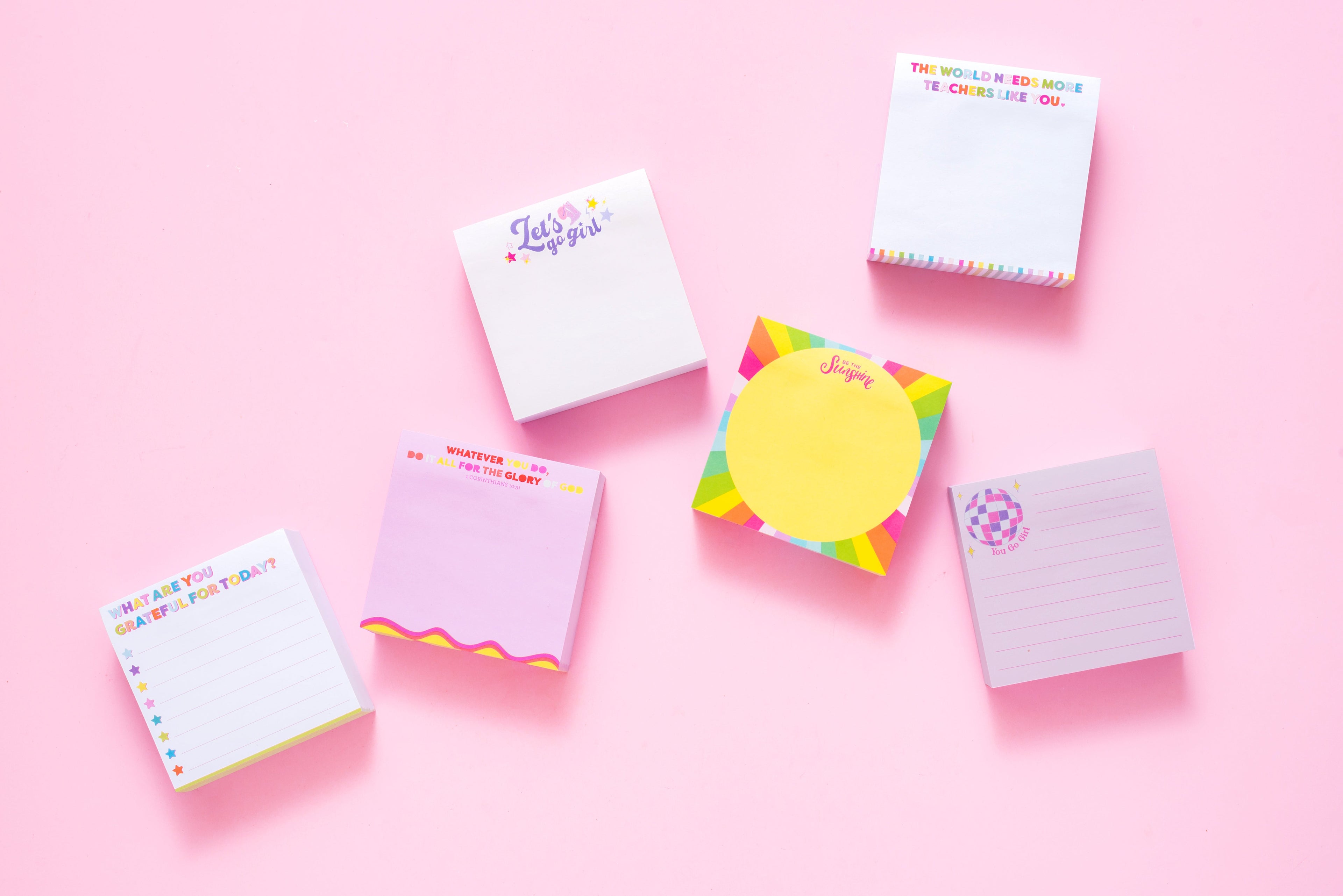 Best Teacher Ever Sticky Reminder Pad