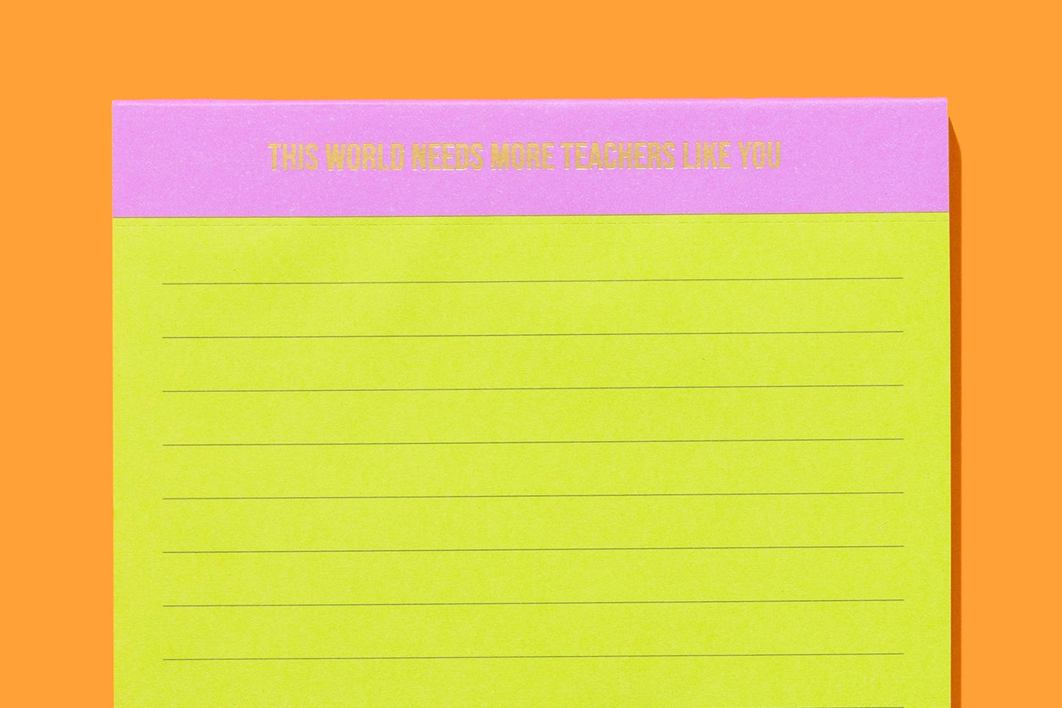 Teacher List Pad
