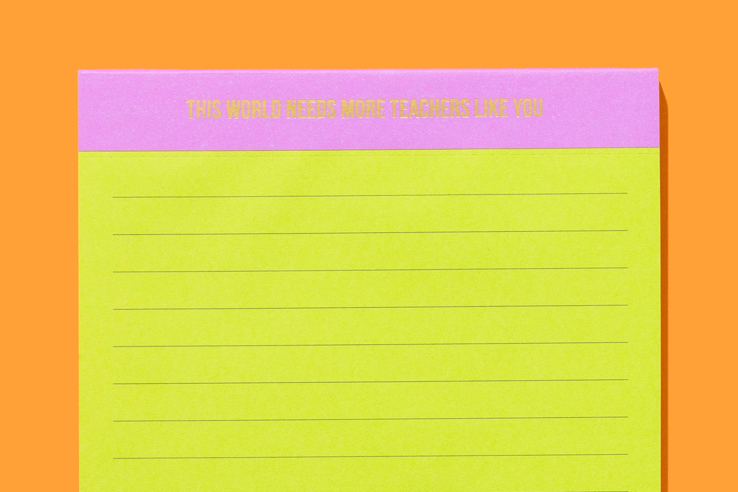Teacher List Pad